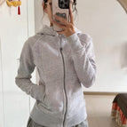 Gray slim fit sweatshirt / 2 yards = s