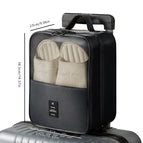 Technology black extra large new twill material [can hold about 3-4 pairs of shoes above size 42]