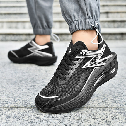 Casual Couple Fashion Cushioning Running Shoes Sports Trendy Shoes Women's Comfortable Versatile Daily Jogging Shoes Men's Breathable All Seasons