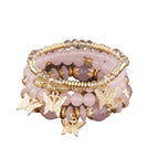 Xhy427 pink four butterflies