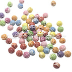 Mixed colors randomly / 56 roses 8mm 0.5kg about 2600 pieces