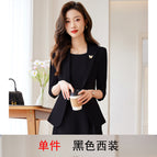 One-piece black suit / S