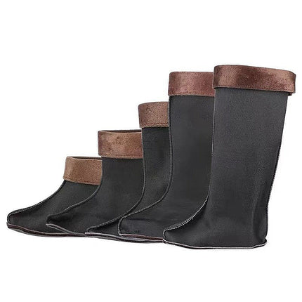 Winter rain boots fleece-lined inner cover warm liner thickened long fleece cover high fleece rain boots cotton cover plush socks cover