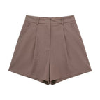 dark brown shorts / XS