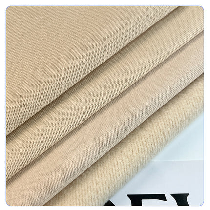 600g Heavyweight Fleece Sweatshirt Fabric, National Trend Thickened Terry Fleece Sweatshirt and Pants Set Fabric with Matching Ribbing