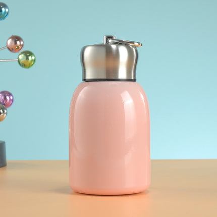 Cross-Border Mini 316 Stainless Steel Chubby Thermos Cup with Ring Flap Pocket Pants Cup Vacuum Double-Layer Portable Cup