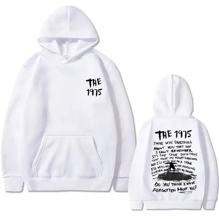 The 1975 about You Graphic Print Hoodies Being Funny in a Fo