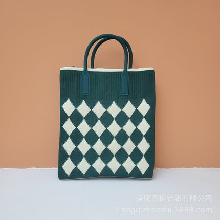2025 New Mobile Phone Bag, Fashionable Handbag, Large Capacity Woven Portable Casual Work Clothing High-End Bag, Small Bag