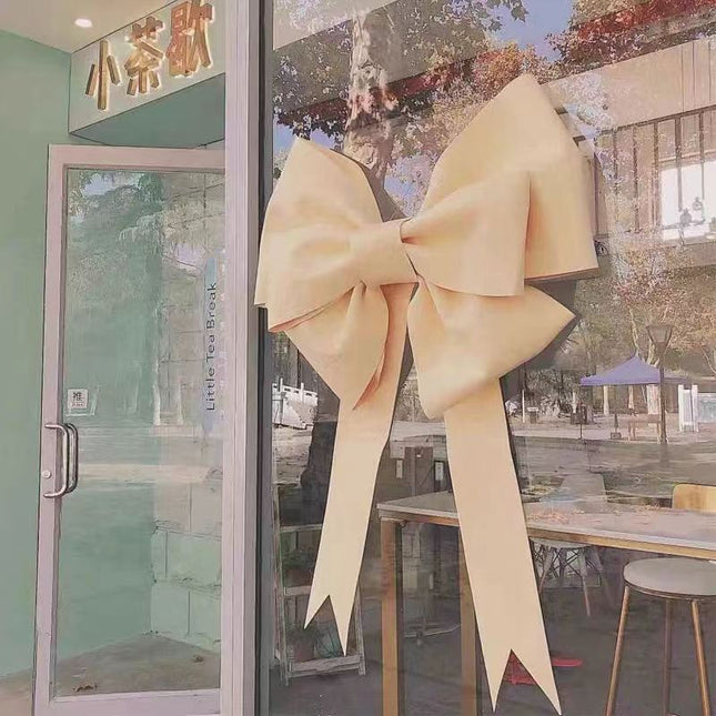 Internet Celebrity Bow Decoration Living Room Wedding Background Wall Decoration DIY Handmade Foam Paper Birthday Party Shooting Props