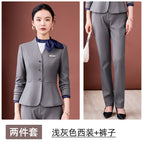 Gray suit + pants / 3XL