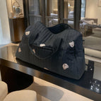 Black bear boston bag (polyester style)