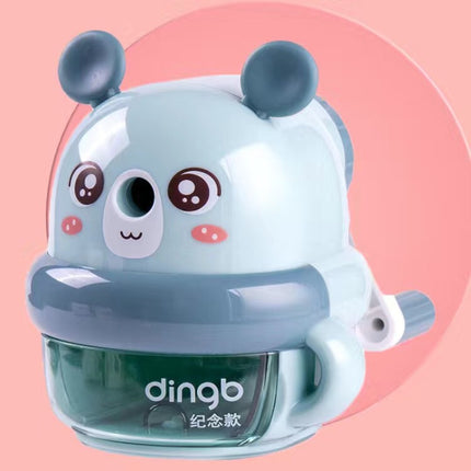 Dingbang cartoon pencil sharpener roll pen hand-cranked primary school children's kindergarten automatic Pen pencil sharpener machine