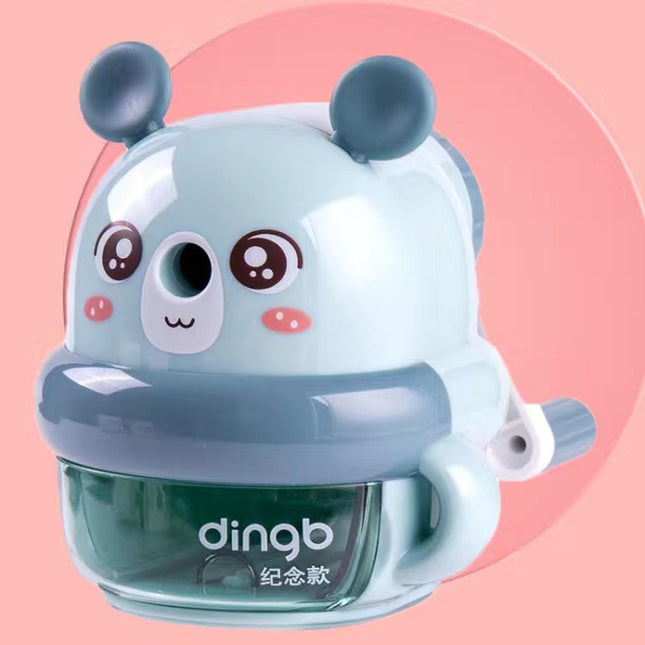 Dingbang cartoon pencil sharpener roll pen hand-cranked primary school children's kindergarten automatic Pen pencil sharpener machine