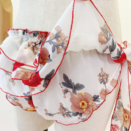Antique Hanfu Men's Childe Jade Milk Dog Bilateral Open Strap for Men and Women Comfortable Triangle Mid-Waist Underwear