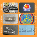 Customized logo process display
