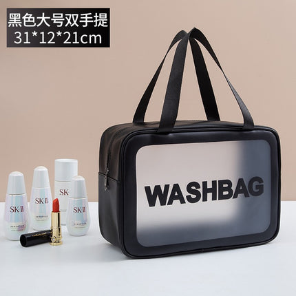 Dry and Wet Separate Cosmetic Bag Multifunctional Portable Travel Wash Bag Large Capacity Waterproof Skin Care Storage Bag New Style