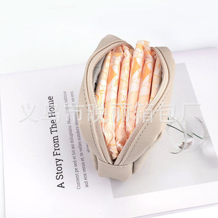 Pu Leather Sanitary Napkin Multi-Purpose Cosmetics Bag New Sanitary Napkin Bag Portable Lipstick Coin Purse Mini Small Bag