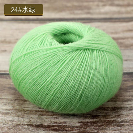 Manufacturer Wholesale 238 Wool Thread Hand-Knitted Shawl Hat Baby Wool Fluffy Wool Thread Ball 50g