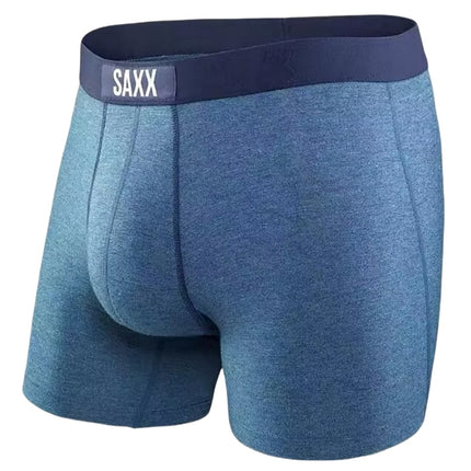 SAXX Underwear Men's Boxers Pocket with Net Pocket No Front Opening Underwear Breathable Comfortable Soft Slim-Fit Shorts