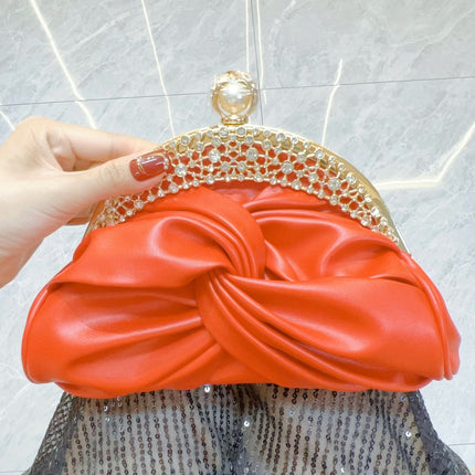 New Cross-border Socialite Clutch Bag Rhinestone Evening Dress Women's Bag Chain Crossbody Bag Evening Banquet Bag Gift Bag Bridal Bag