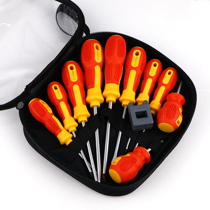Dropshipping Cross Screwdriver Combination Set Hardware Repair Tools Anti-Slip Handle Slotted Screwdriver