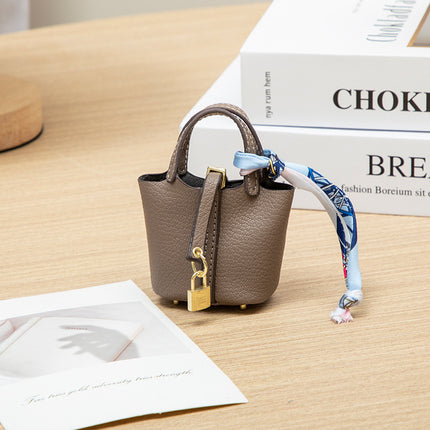 Mini Basket Bag Keychain / Mini Sac Panier Porte-Clés