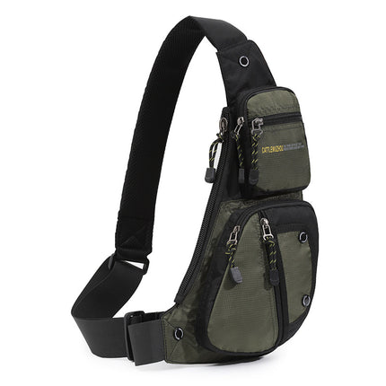 2023 new chest Bag Men's bag men's bag casual shoulder bag messenger bag fashion Oxford cloth messenger bag men's