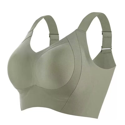 plus size Adjustable Upper-support Underwear Anti-sagging Large Chest Small Bra Full Cup Non-marking Comfortable Bra