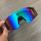 Black frame green mercury