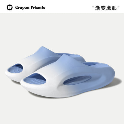 Crayonfriends Sports Slippers Men's Summer Outer Wear Non-Slip Ins Trendyy Couple Outdoor Sandals Slippers Men