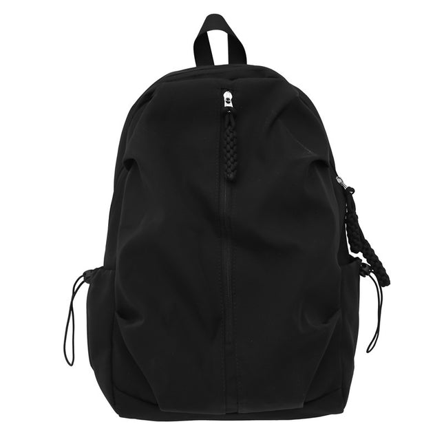 Travel Bag Ins College Student Simple Backpack K-Style Versatile Large Capacity Junior High School Casual Backpack Nylon School Bag