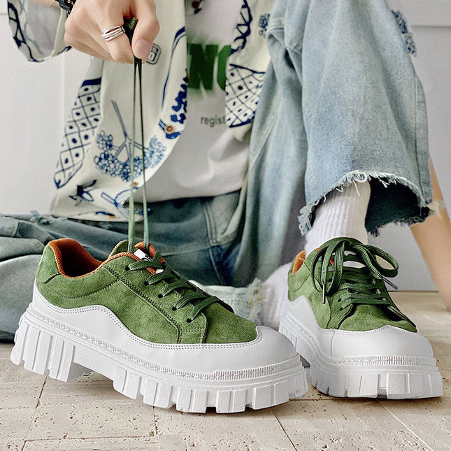 Men's Shoes Influencer Picks 2026 Autumn New Business Shoes Low-Top Leather Shoes Youthful Casual Shoes Dropshipping