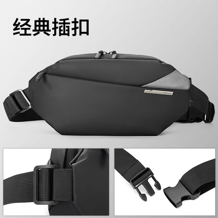 BANQILU New Men's Chest Bag Casual Fashion Crossbody Bag Motorcycle Backpack Riding Waist Bag Sports Shoulder Bag