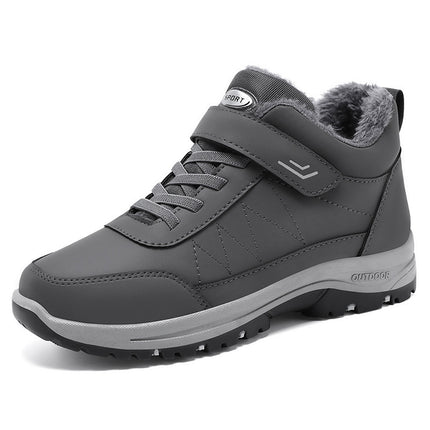 Cotton Shoes 2025 Winter Outdoor Sports Cotton Boots Cross-Border Thickeneded Plush Lining Warm Couple Casual Snow Boots