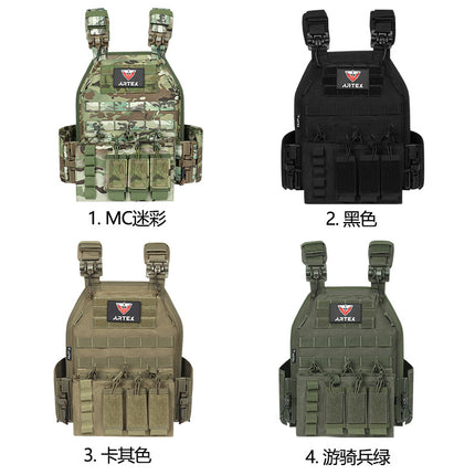 Amazon's New Quick-release Outdoor Suit Supplies Training Vest Multi-functional Field Tactical Vest Manufacturer in Stock