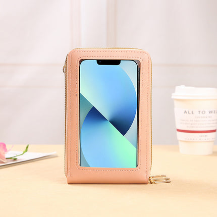 2025 New Model Mobile Phone Bag, Fashionable Women's Korean-Style Touch Screen Crossbody Shoulder Bag, Multifunctional Mini Daily Bag