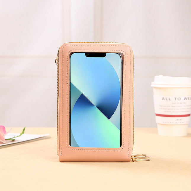 2025 New Model Mobile Phone Bag, Fashionable Women's Korean-Style Touch Screen Crossbody Shoulder Bag, Multifunctional Mini Daily Bag