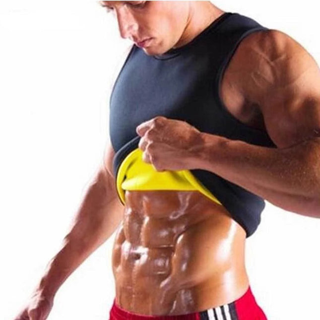 Men's Shaper Clothing Neoprene Tight Sweatshirt Abdominal Tighting Sports Fitness Clothing Shaper Sauna Sweat Vest