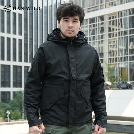Hanye Wholesale New Camouflage Clothing Outdoor G8 Cotton Jacket Camouflage Men's Tactical Jacket Windproof Warm Cotton Coat