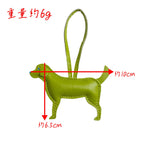 Fruit green puppy-high quality soft leather