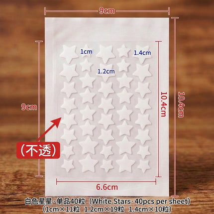 New Colored Student Cute Colloidal Dopamine Mask Acne Removal Anti-Acne Day and Night Fading Double-Effect Acne Patch Acne Patch