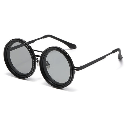 Metal Men's High-End Fishing Uv Protection Women's Sunglasses Polarized Sunglasses Cross-Border Outdoor Popular Sunglasses