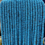 2x6mm (about 150 pieces) / Black line turquoise y