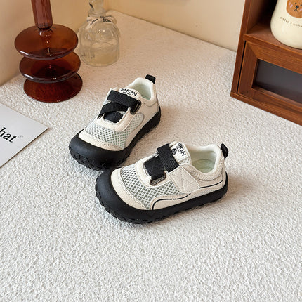Children's sneaker 2025 Summer New Girls Biscuit Shoes Baby Board Shoes Soft Bottom Boys' Breathable Mesh Shoes Lightweight