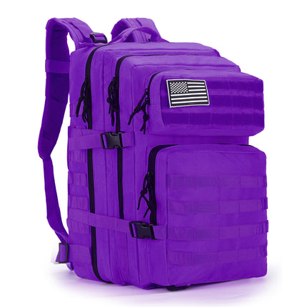 Cross-Border Outdoor Large-Capacity Backpack Multi-Functional 3P Tactical Backpack Camping Outdoor Mountaineering Bag Wear-Resistant