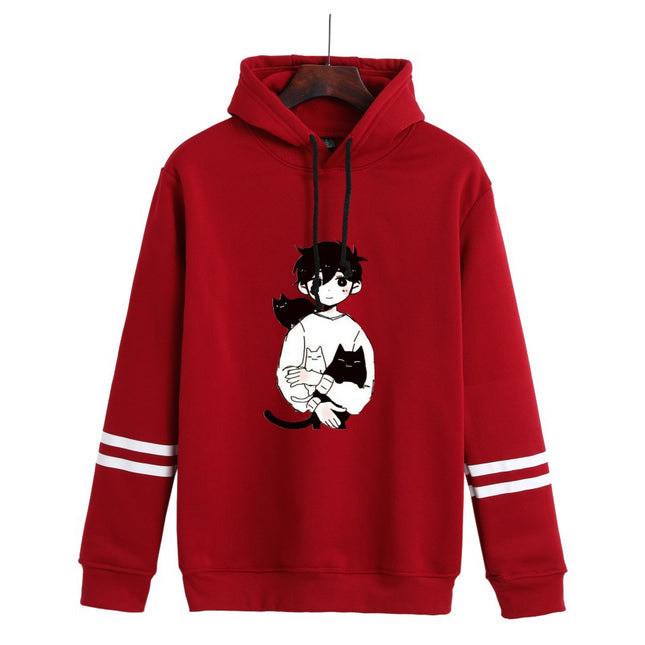 2023 cross-border new big forest game series printing casual fashion long sleeve hoodie men's and women's hoodie