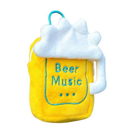 Cute food food hamburger fries headset bag keychain wallet creative data line coin purse pendant wholesale