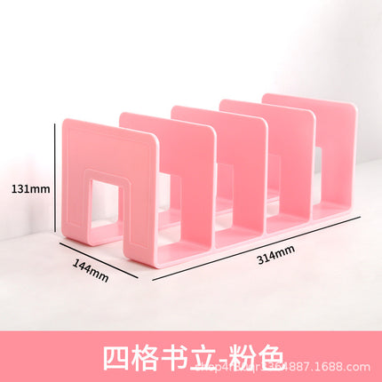 Book Stand Transparent Bookshelf Acrylic Book Stand Instagram Storage Table Book Thickened Documents Book Office Supplies Exhibition