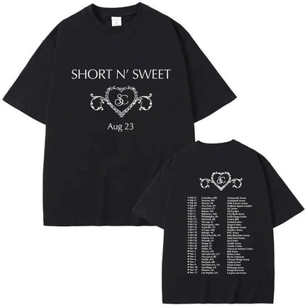 Tour Album Round Neck Carpenter Sweet Short and Sabrina's Pleaseplea Shirt Tplease