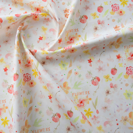 145cm Wide 40 Count Poplin Pure Cotton Fabric Plain Cotton Fabric Shirt Dress Hair Tie Handmade DIY Cloth